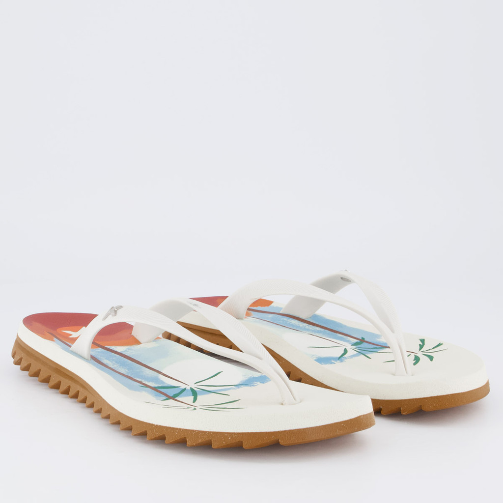 Detalhes do Chinelo Kenner Ibiza Maresia Feminino Branco