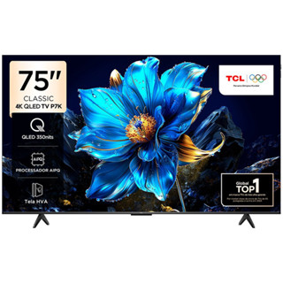 Smart TV TCL 75 Polegadas 4K UHD QLED Google TV - 75P7K em Oferta na Shopee