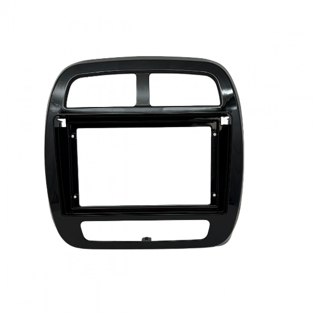 Moldura 9" Chinês Renault Kwid 2023 > Black Piano em Oferta na Shopee