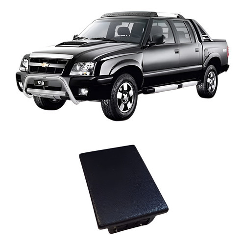 Tampa Falsa Painel Chevrolet S10 Blazer 2002/2011 93288547 Preto