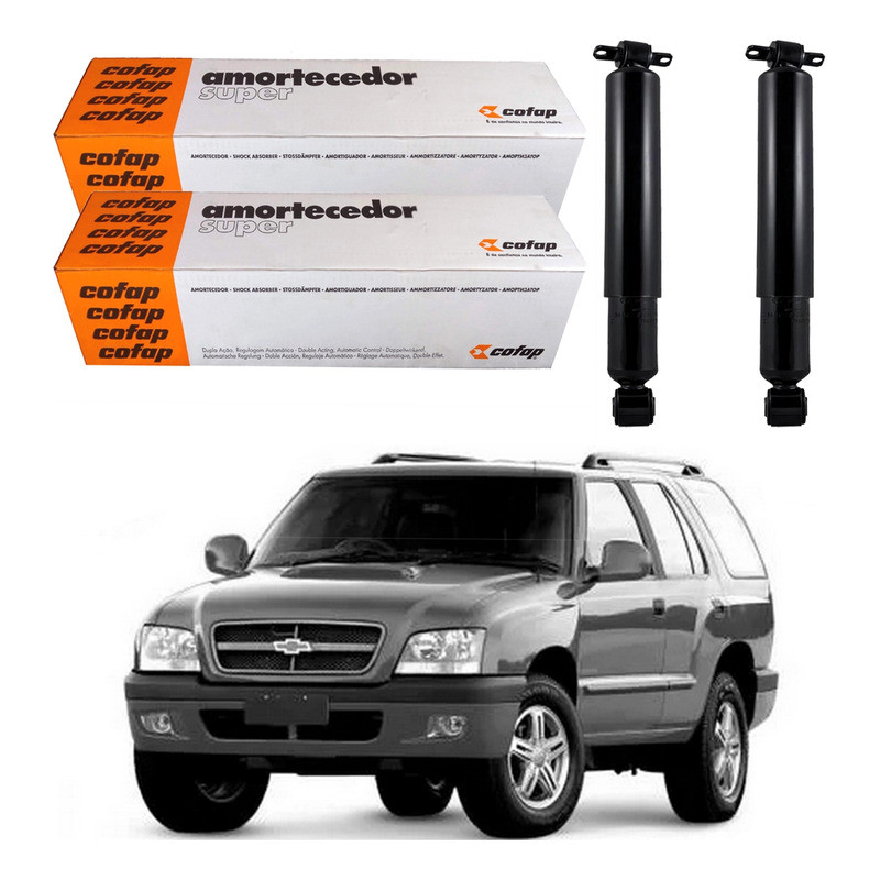 Par Amortecedor Traseiro Cofap Blazer 2.4 2000 A 2007