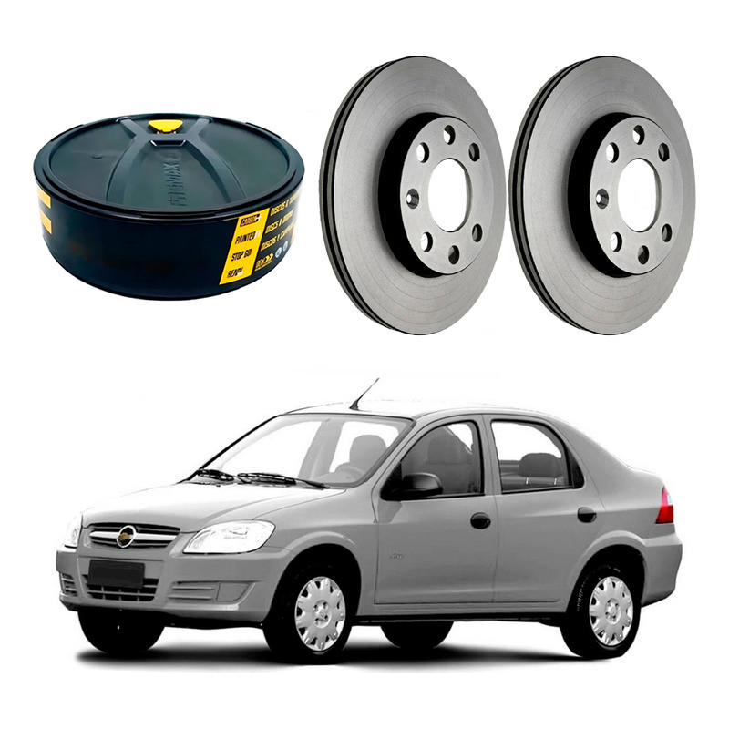 Disco Freio Dianteiro Prisma 1.0 1.4 2009 A 2012 em Oferta na Shopee