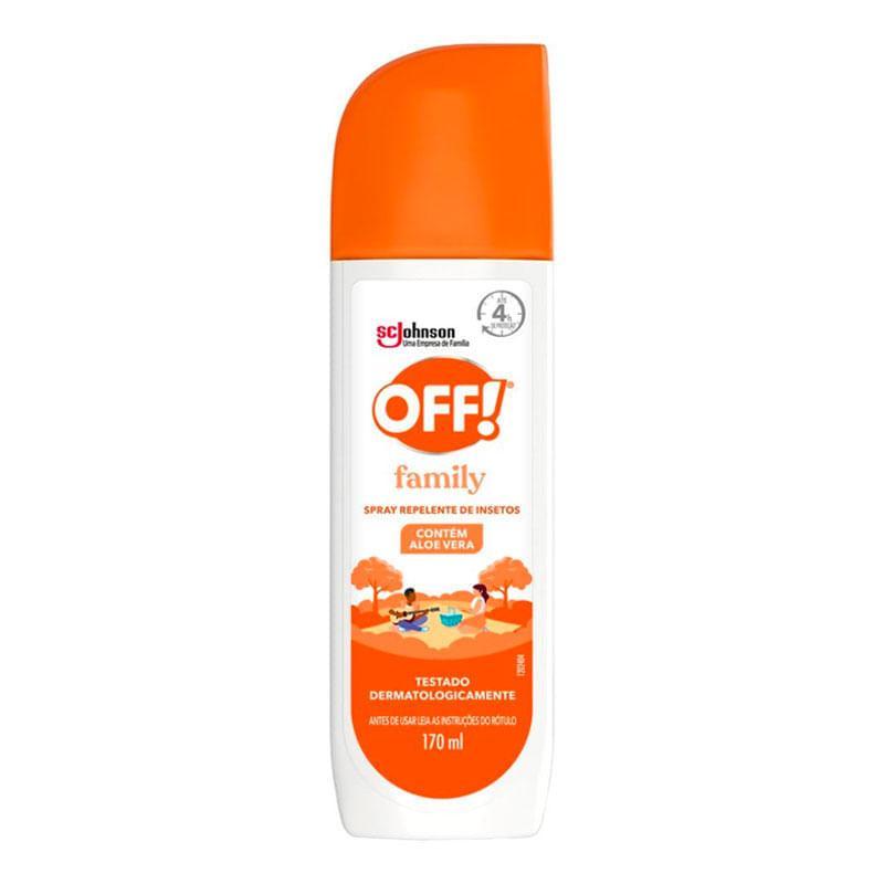 Repelente Off Family Spray 170ml em Oferta na Shopee