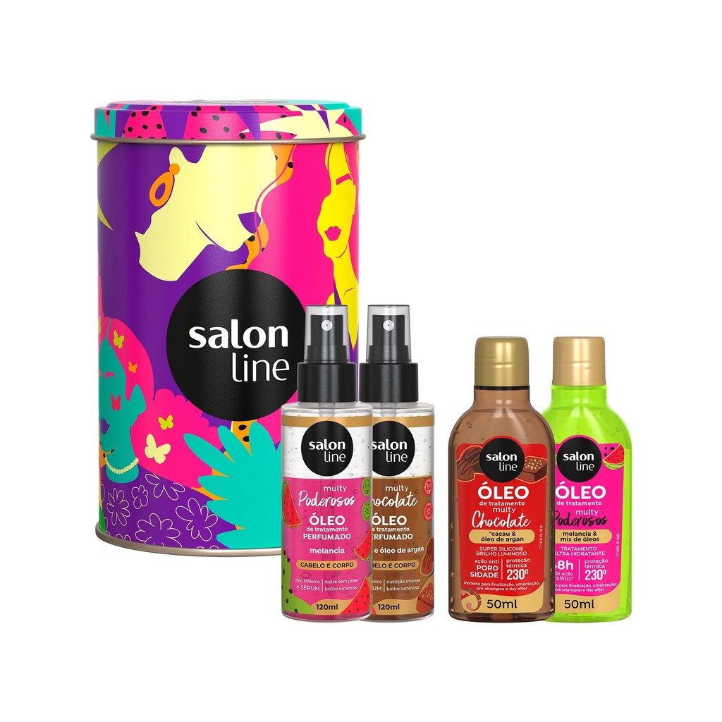 Kit Presenteável Óleos Cachos dos Sonhos