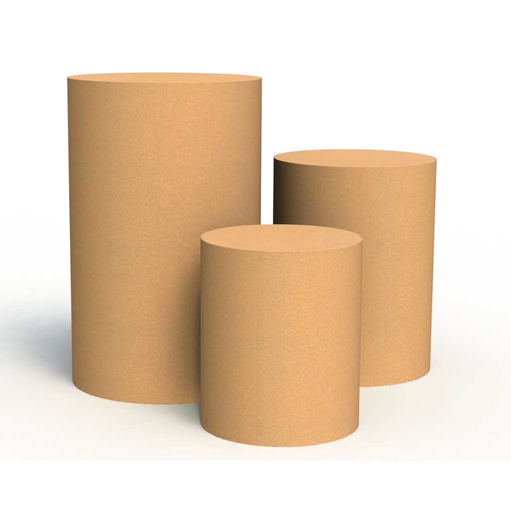 Kit Pegue e Monte 3 Mesas Cilindro Liso PMG Mdf Decoração Festa Aniversário em Oferta na Shopee