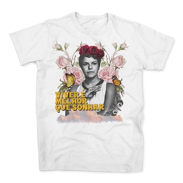 Camiseta Algodao Elis Regina MPB Musica Brasileira Nacional Ellis Unissex