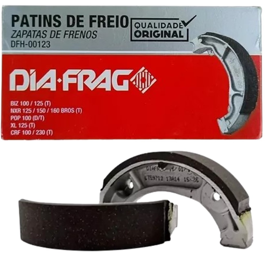 Lona Patim Traseiro Bros 125 Bros 150 Bros 160 Crf 230