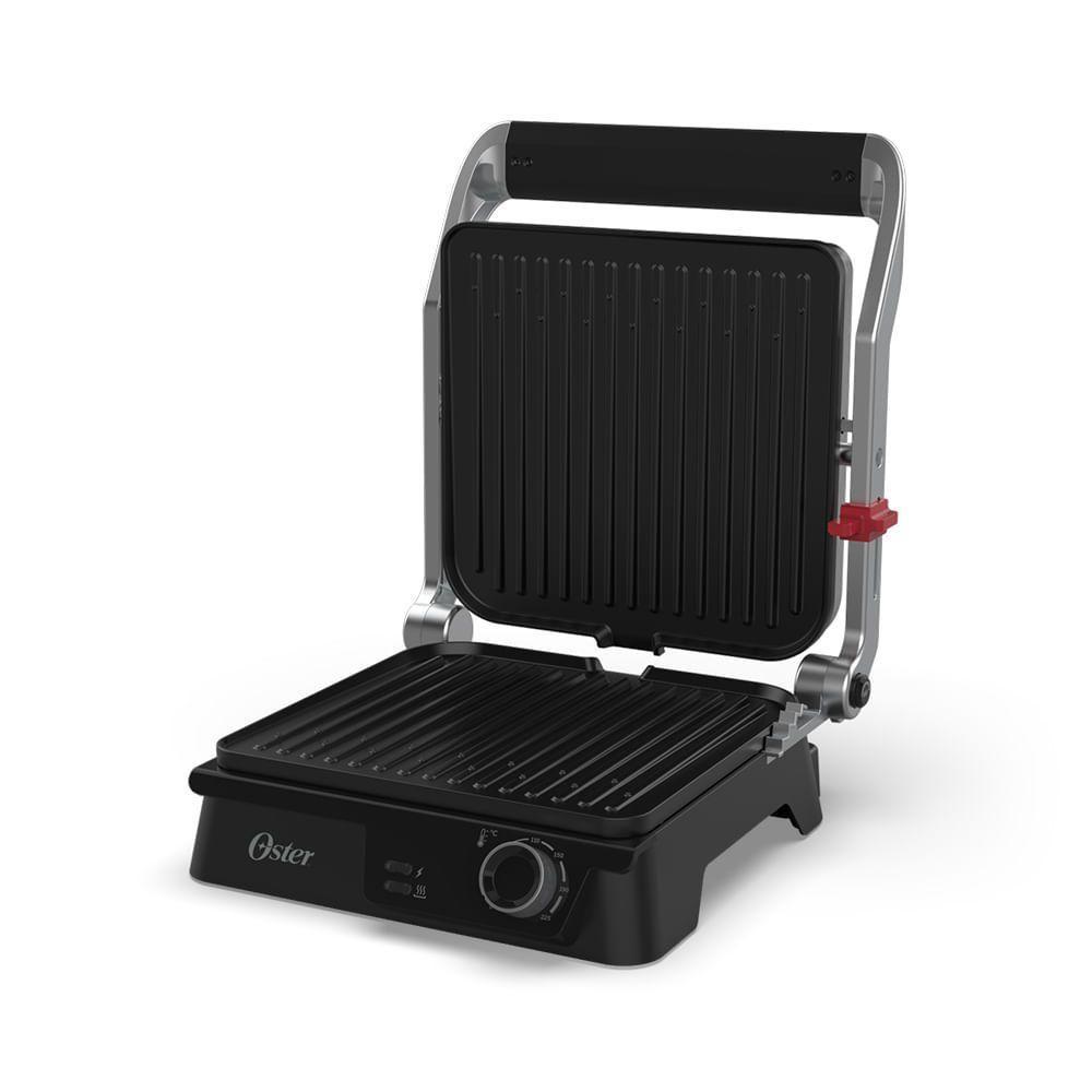 Grill Elétrico Multiuso Inox Oster 2 Em 1 110V — imagem 2 de 2