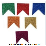 Pacotinho de Mini Banderinha Junina c/ 6 Unidades