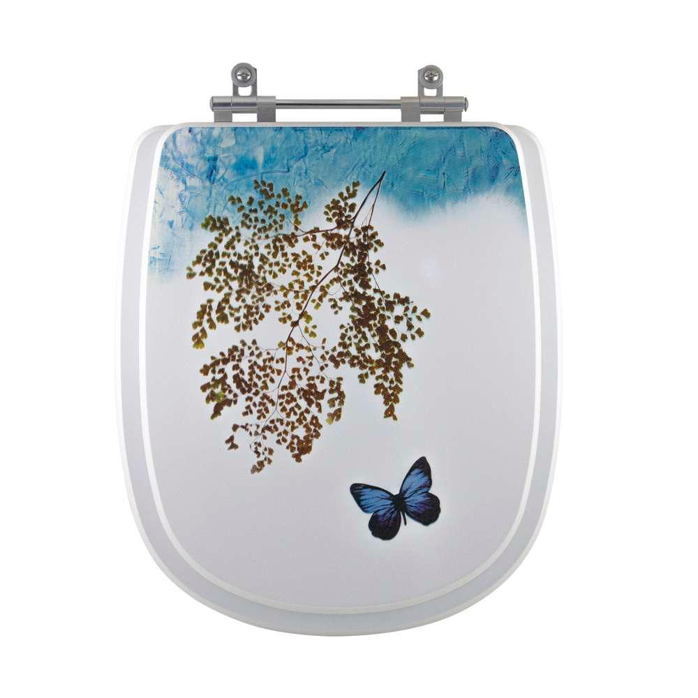 Assento Sanitario Decorado Borboleta Sabatini para vaso Icasa
