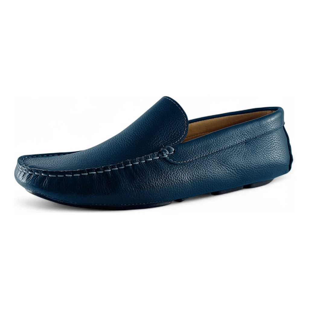 Drive Mocassim Masculino Couro Forrado Couro Palmilha Couro