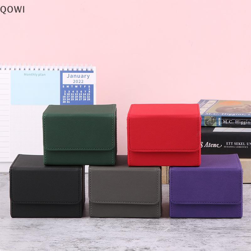 qo PU Game Card De Storage Box Portátil Carrying Organizer Case Trading Holder br