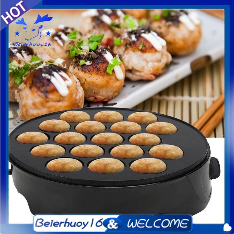 Máquina Takoyaki Doméstica Bola Mini Assadeira Elétrica De Café Da Manhã Plugue Ue