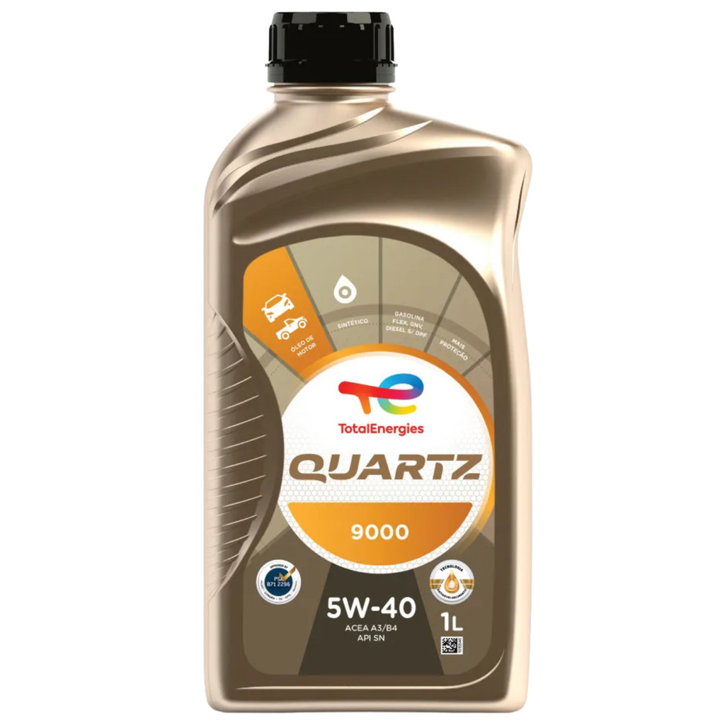 Óleo de Motor TOTAL Quartz 9000 5W40 Sintético