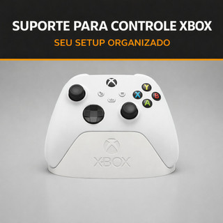 Suportes Controle Xbox One e Serie S Minimalista Com X Suportes Controle Console Vídeo Game