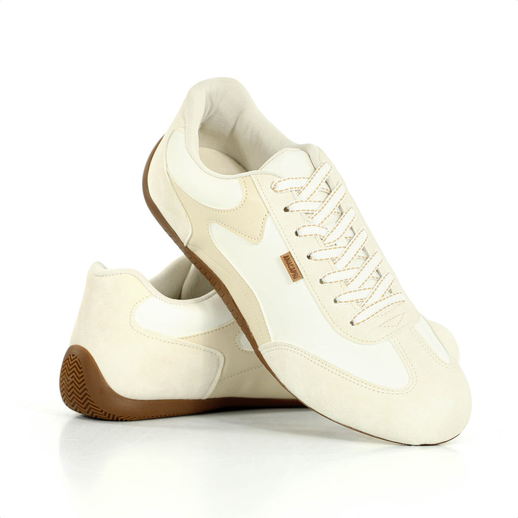 Tênis Anacapri V'6 Off White e Branco - Feminino