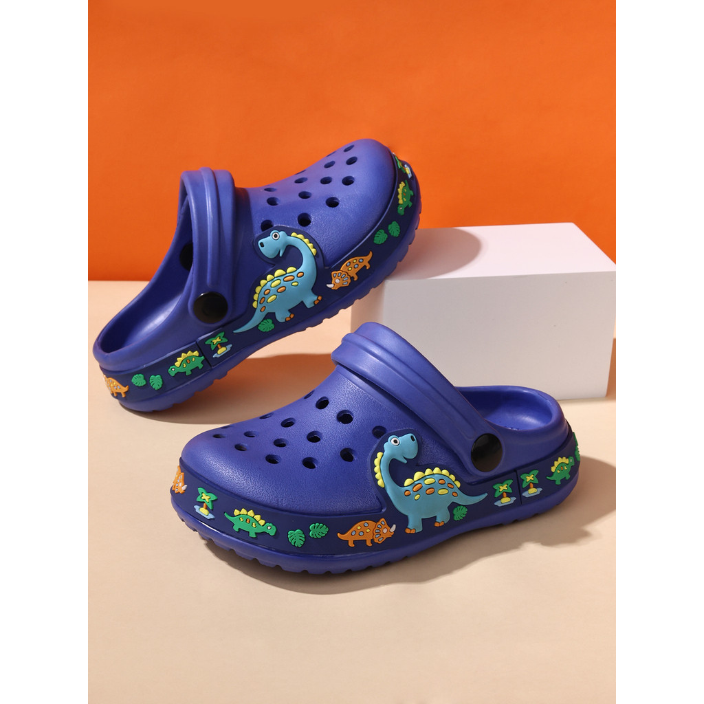 Crianças buraco sapatos meninos meninas verão ao ar livre wear 2026 novo estilo Baotou sandálias chinelos interior antid