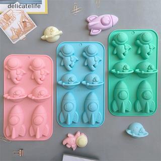 6 Empresa Astronauta Roet 760 Molde De Silicone Cozimento Bolo Pudim Pão Assadeira Sabão