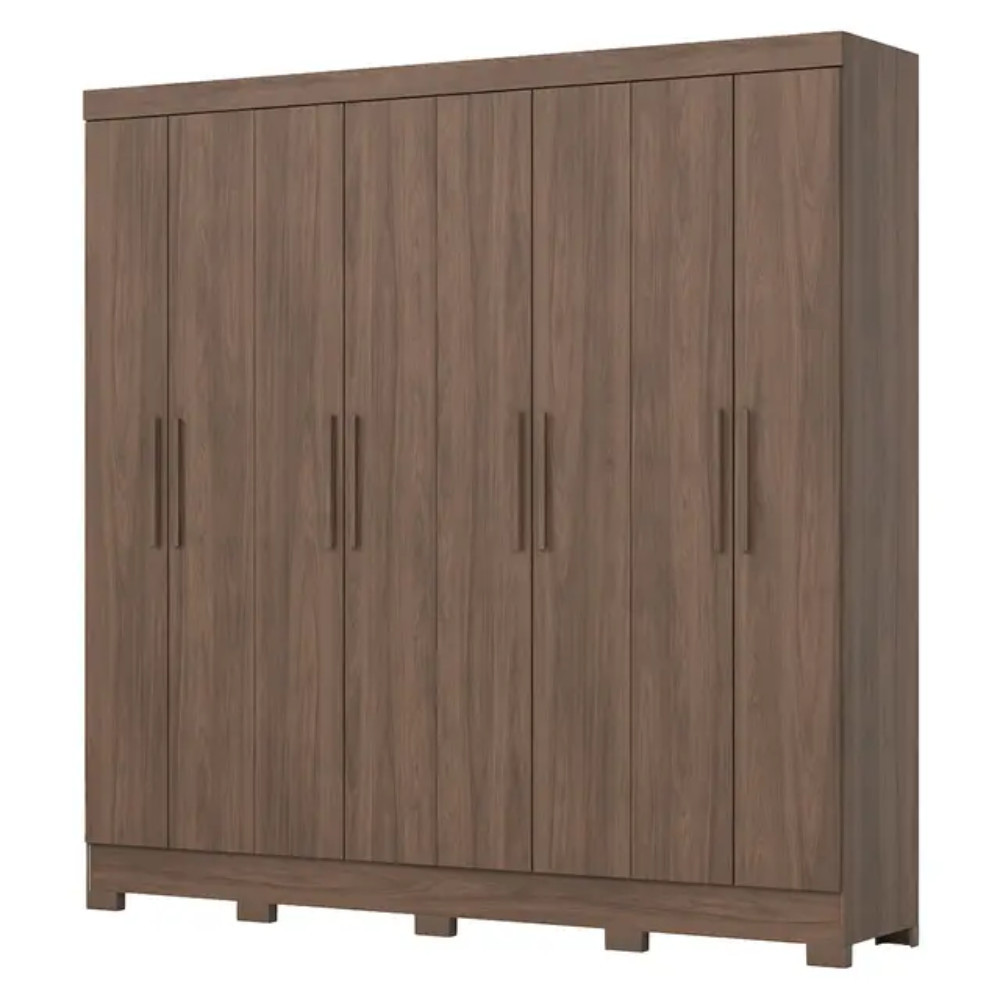 Guarda-Roupa Casal 8 Portas 4 Gavetas B51 Briz Henn Roupeiro