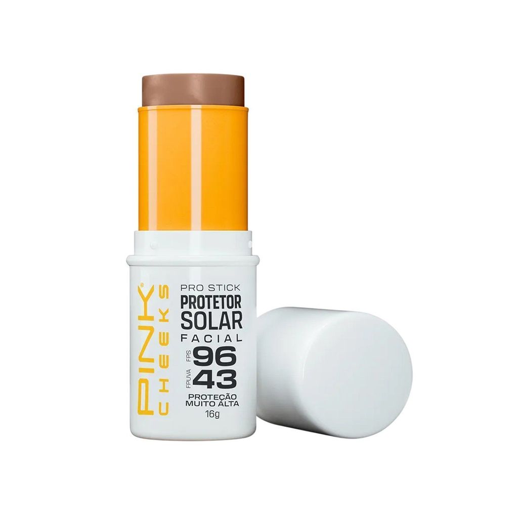 Protetor Solar Facial Pro Stick Pro30 FPS 96 FPUVA 43 Pink Cheeks 16g