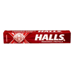 Halls Bala sabor Morango 28g