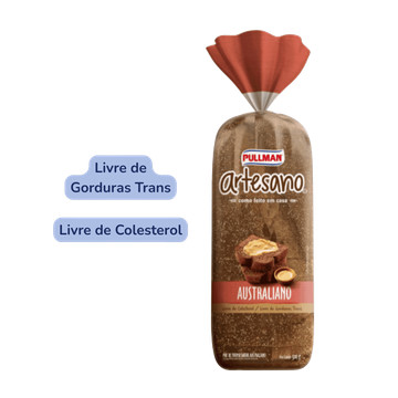 Artesano Pão de Forma Australiano Pullman Pacote 500g
