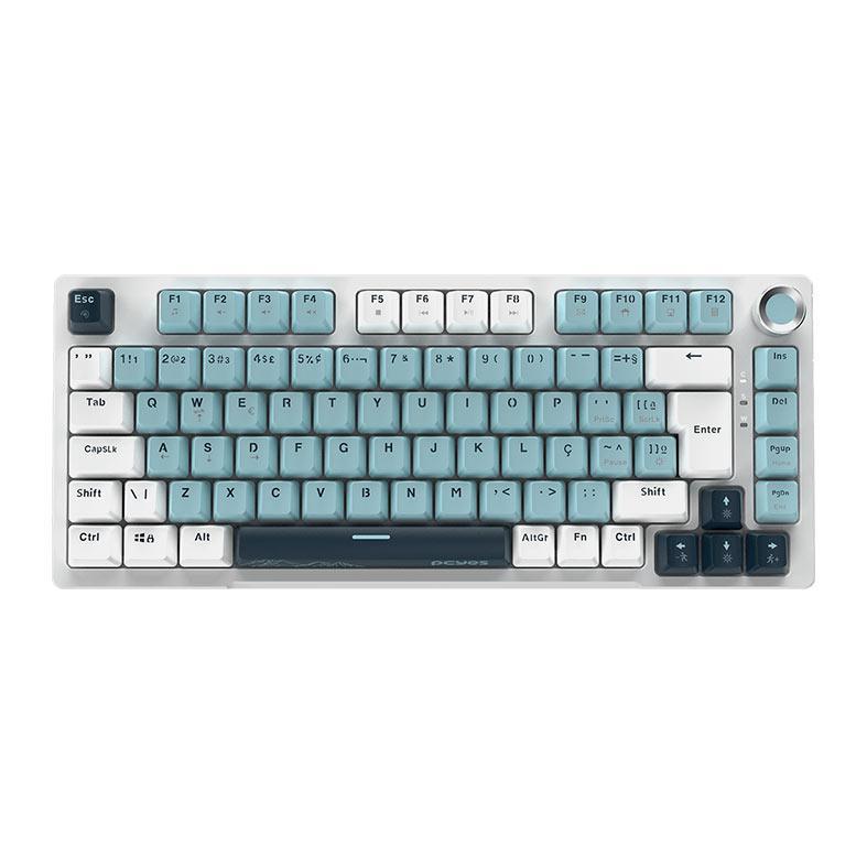 Teclado Mecanico PCYES Arkeum, 75%, Led, ABNT2, Switch Red, Summit Edition, AKSM75RBR