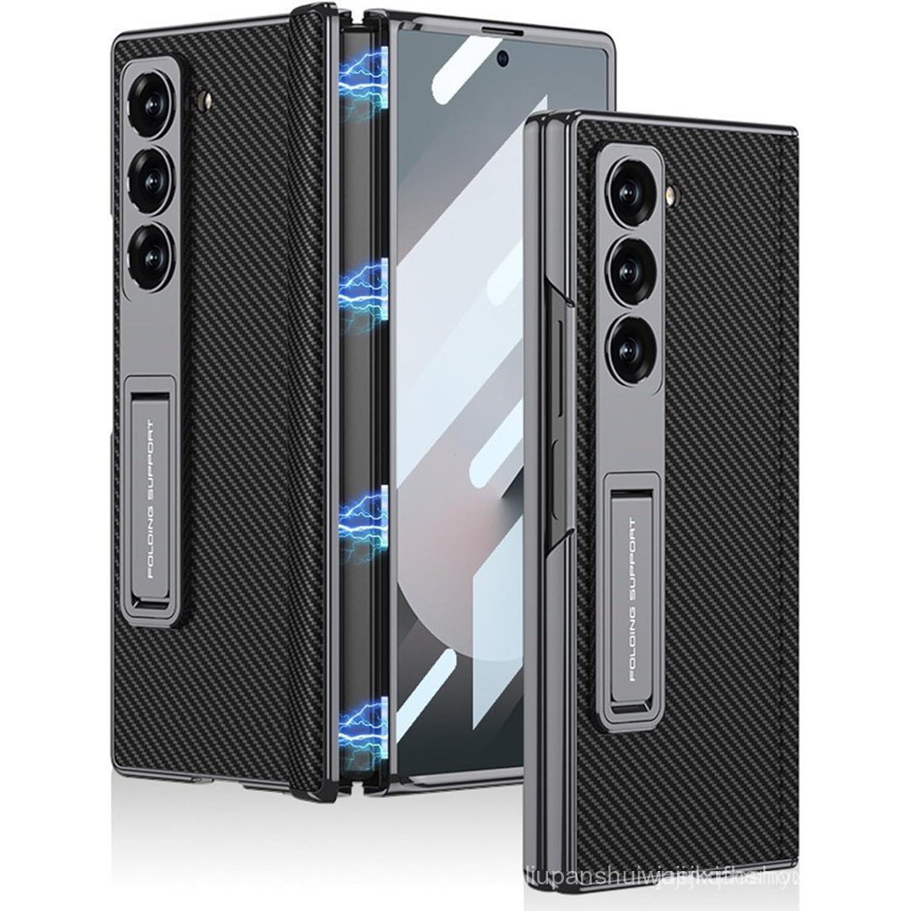 A capa protetora ultrafina Miimall para o Galaxy Z Fold 7 possui proteção magnét