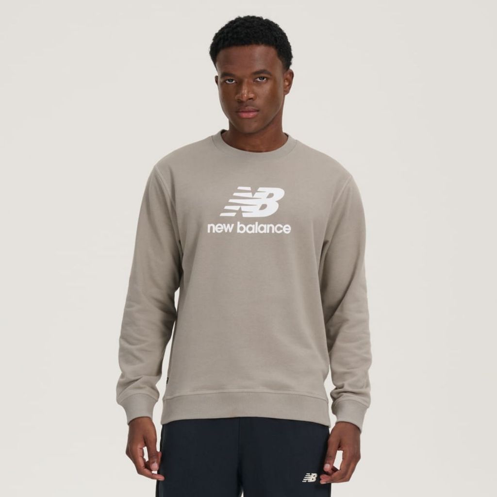 Casaco Moletom Masculino New Balance Essentials Gola Careca