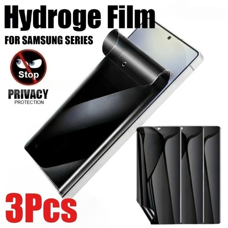 Filme De Hidrogel Macio Fosco De 3 Unidades Para Samsung Galaxy A02 A03 A04 A06 A05 A07 A10 A12 A13 A14 A15 A16 A17 A20 