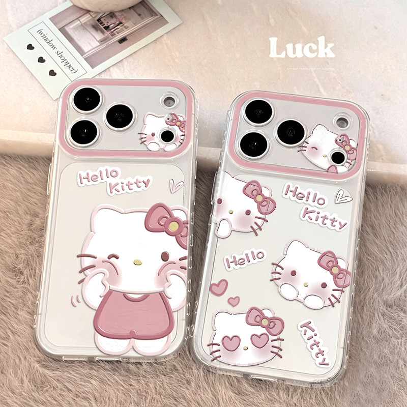 Capa Transparente Para Moto G04 G04S G14 G24 G34 G54 G84 Com Olá Kitty Anti-impact Frete Grátis,Envio 24h
