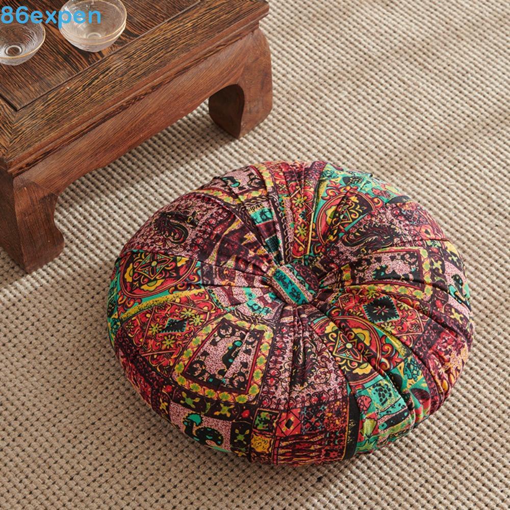 Imagem Almofada De Meditação Estilo Boêmio EXPEN1 , Assento Tatami Com Enchimento De Algodão PP Colorido Macia Para Cadeira