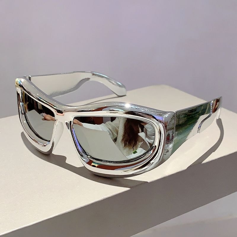 Moda de alto valor Y2K quente menina rua tiro óculos de sol Anti-ultravioleta moda óculos de sol acessórios de moda 0726