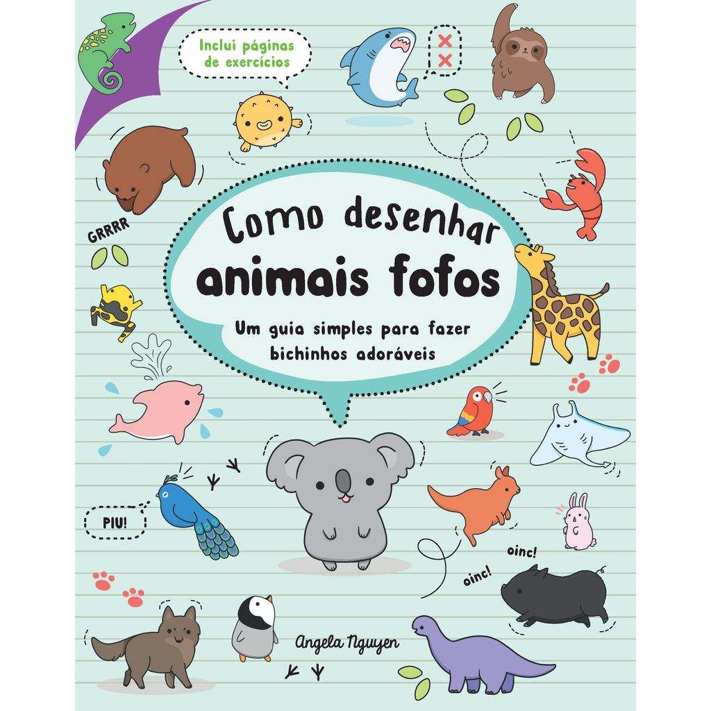 Como desenhar animais fofos
