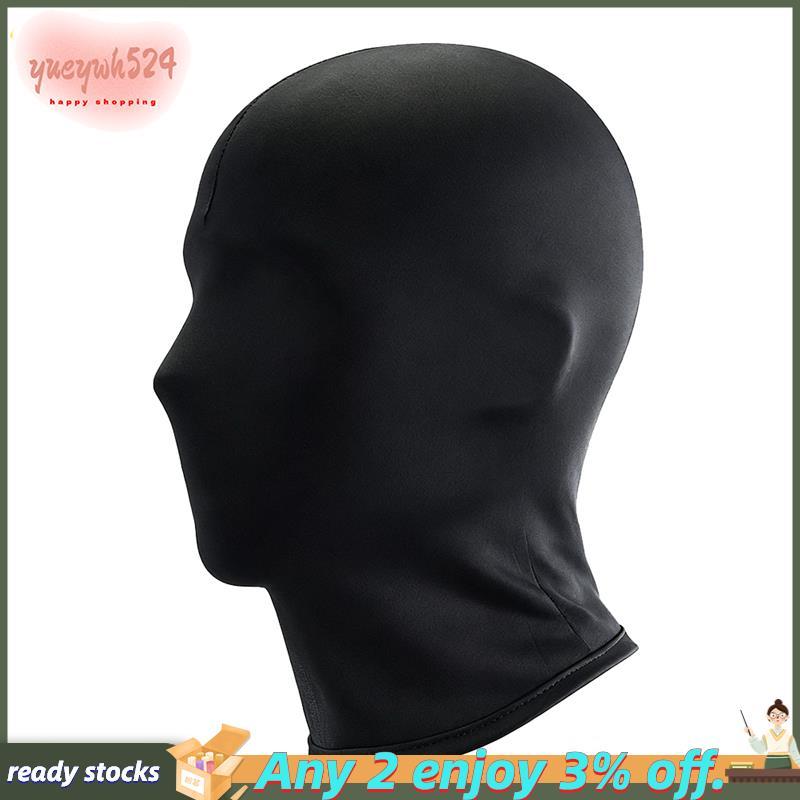 Máscara Facial Completa Cosplay Halloween Fun Respirável De Alta Elasticidade Para Homens E Mulheres