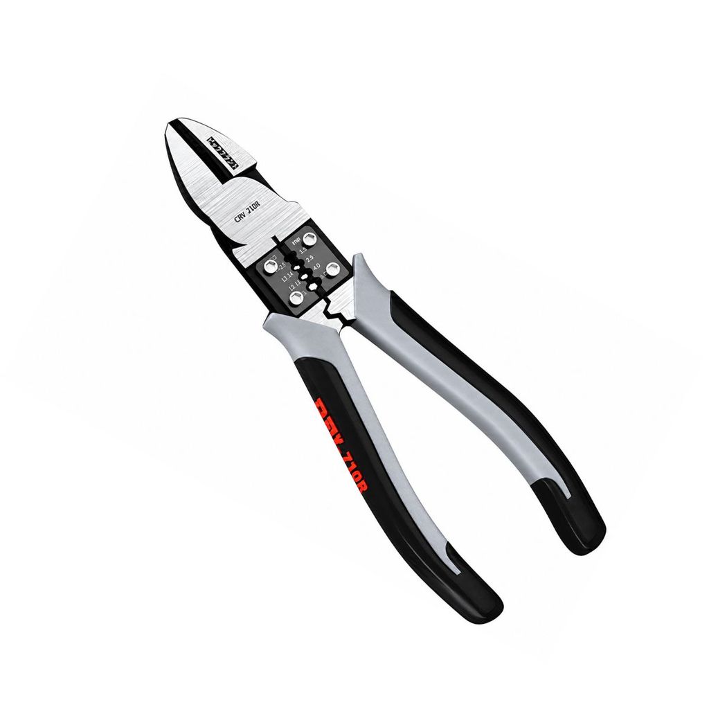 Alicate de Corte Profissional 17cm Ferramenta Reforçada para Fios Cabos Arames e Serviços Elétricos Precisos