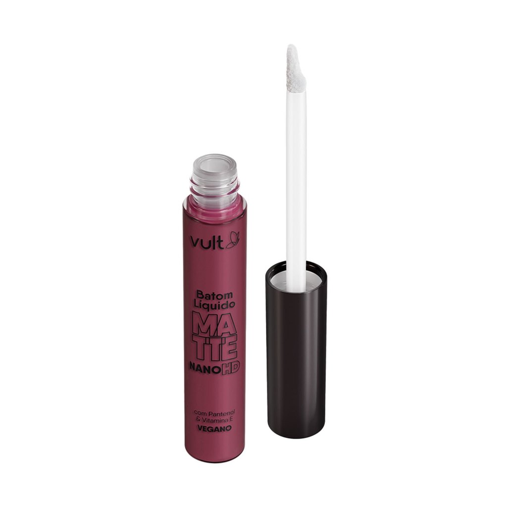 Vult Nano HD Rosa Vintage - Batom Líquido Matte 5ml
