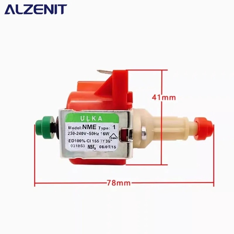 1 Peça Usada Para Bomba Eletromagnética ULKA NMECleaner Importada Da Itália AC230V/120V 16W Peças De Eletrodomésticos