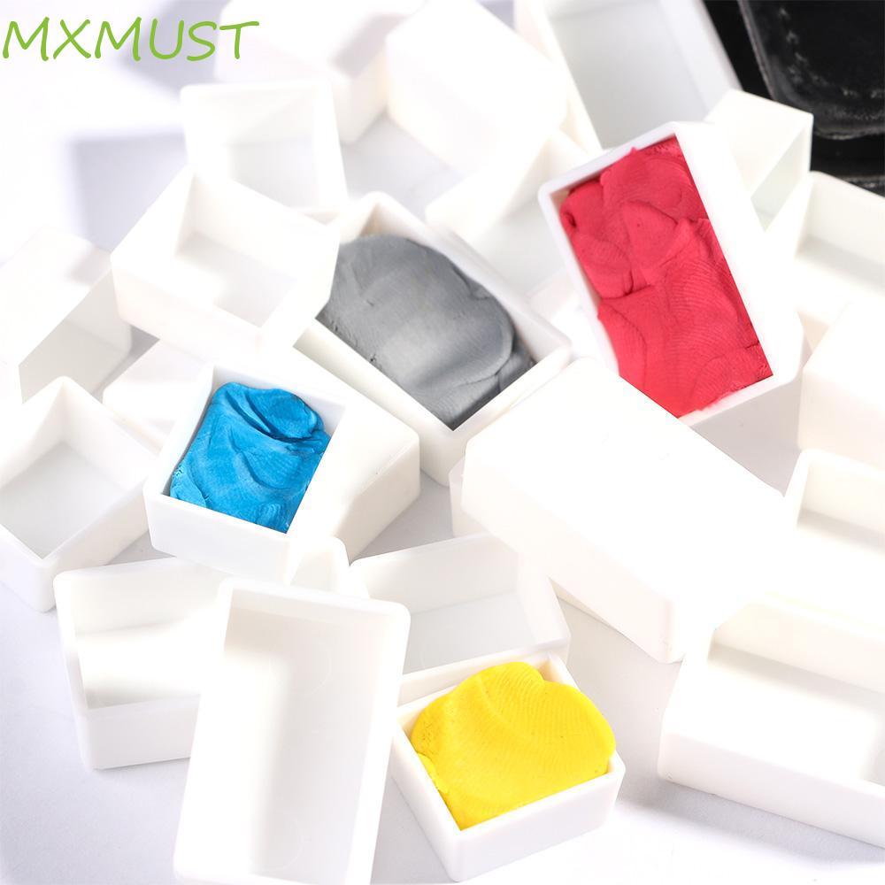 MXMUST Grade De Tinta Aquarela Branca 2ml Meia Panela Vazia Completa Materiais De Arte Plástica