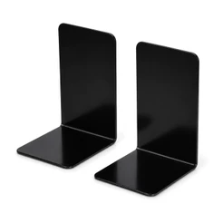 BIBLIOCANTO ORGANIZADOR PORTA LIVROS E REVISTAS COM BASE ANTIDERRAPANTE PRETO KIT COM 2 10170051 - MAXCRIL