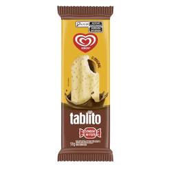 Kibon Sorvete sabor chocolate Tablito 59g