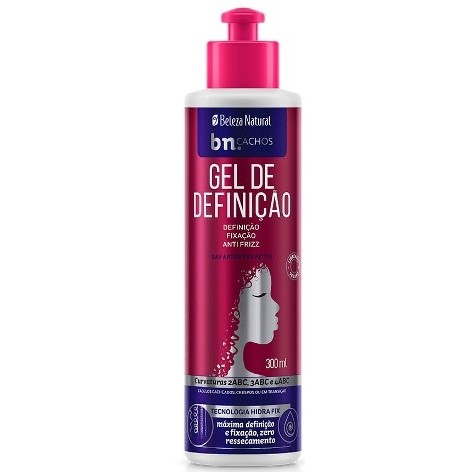 Gel de Definição Beleza Natural Cachos Intensos 300ml - Beleza Natural