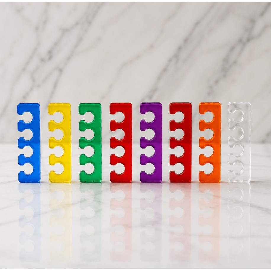 Separador de Dedos Kit Atacado Silicone SIMPLES