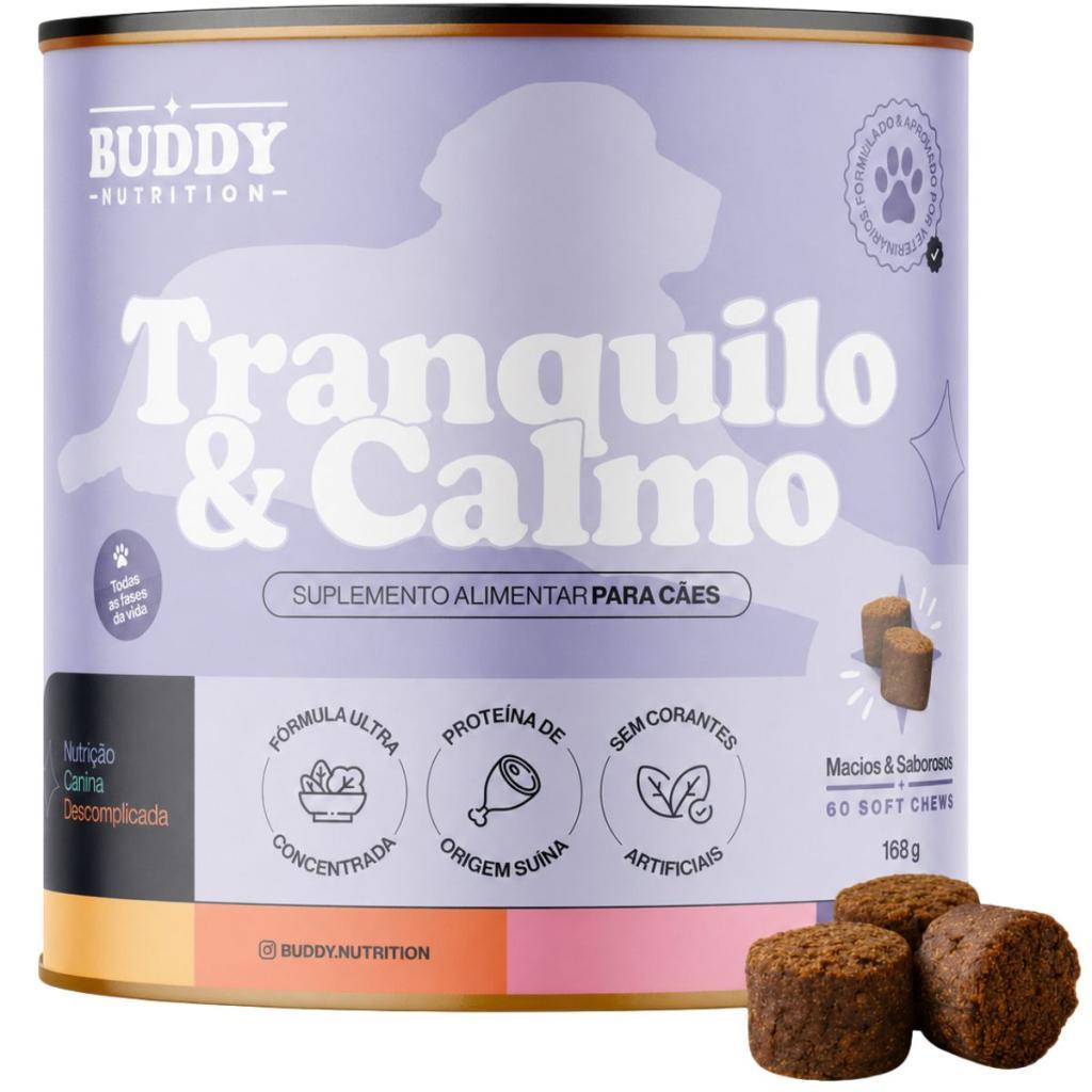 Tranquilo & Calmo Suplemento Para Cães Buddy Nutrition 168g