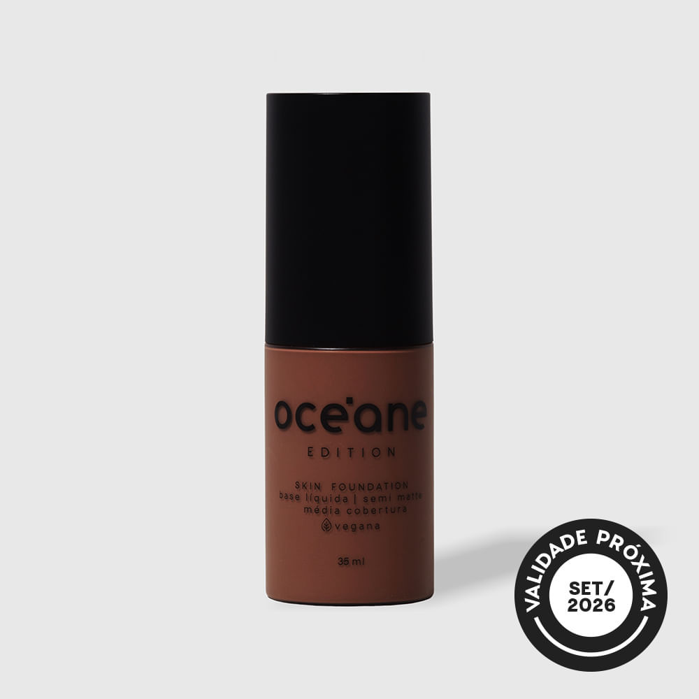 Base Líquida Escura Semi-Matte – Skin Foundation 500d Océane Edition 35ml