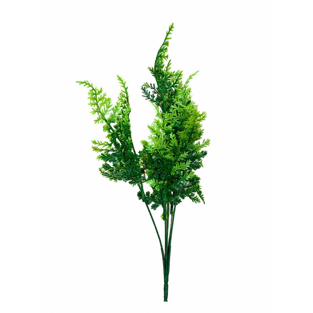 Buquê Samambaia Arbusto Artificial Folhagem Decoração
