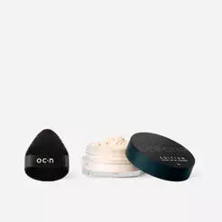 Kit Mini Pó Solto + Mini Esponja para Pó Preta (2 Produtos)