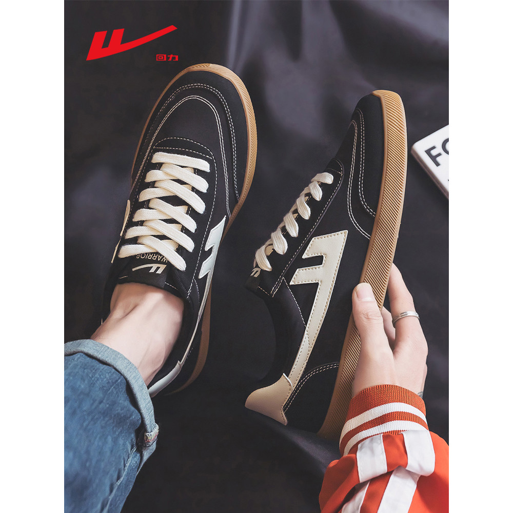 Puxar para trás sapatos masculinos sapatos de lona 2026 verão novo estilo preto alemão sapatos de treinamento masculino