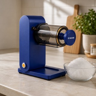 Máquina de Raspadinha de Gelo Elétrica | Portátil 20W | Para Drinks, Smoothies e Sobremesas