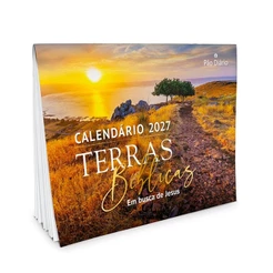 Calendário de Parede 2027 | Terras Bíblicas